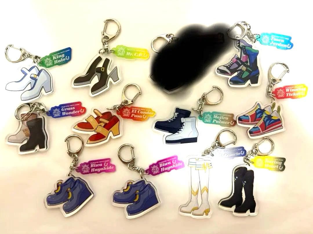 ウマ娘 公式トレーディング勝負靴アクリルキーホルダー vol.2 11点