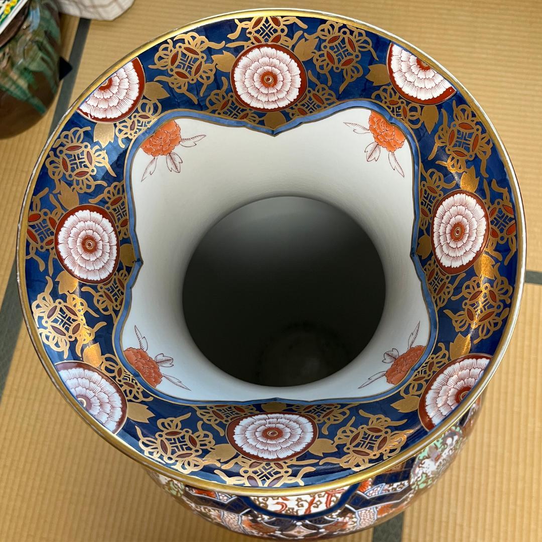 有田焼の壺 骨董 大壺 - メルカリ