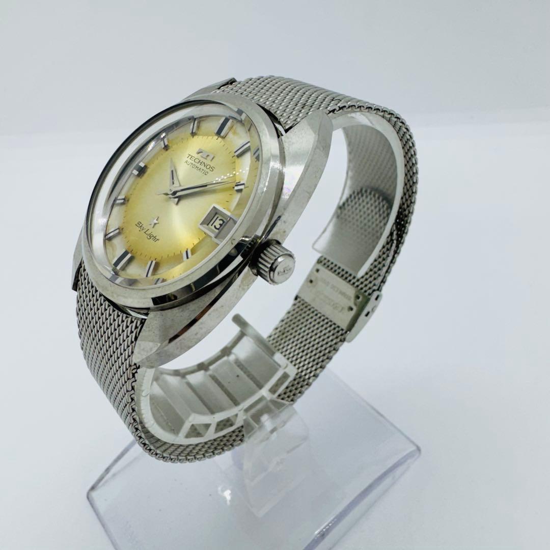 ✨TECHNOS✨テクノス✨SkyLady✨デイト✨AUTOMATIC✨腕時計✨