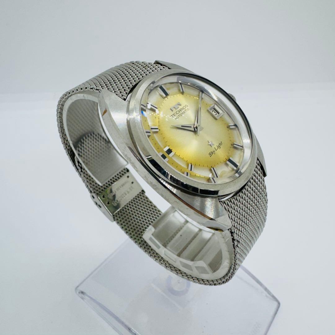 ✨TECHNOS✨テクノス✨SkyLady✨デイト✨AUTOMATIC✨腕時計✨