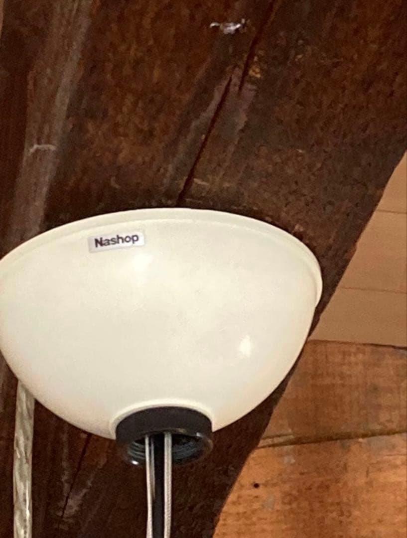 ポストモダングラスペンダントライト ヴィンテージ　スペースエイジ nashop