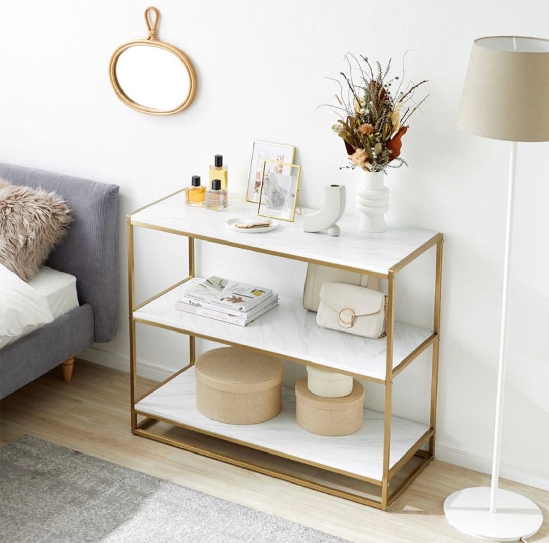 LOWYA ロウヤ　ラック　シェルフ　大理石