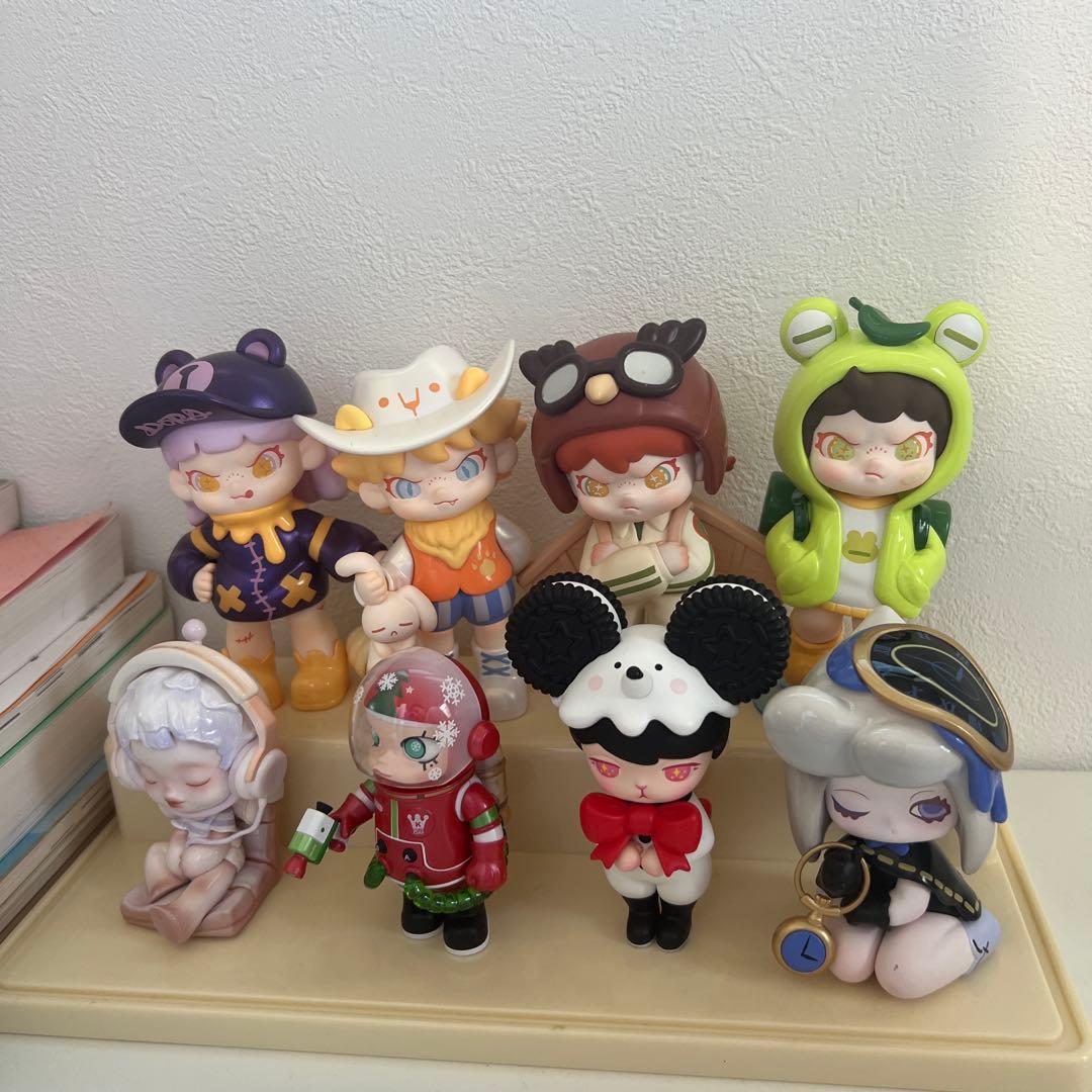 フィギュア 8体セット カラフルキャラクター