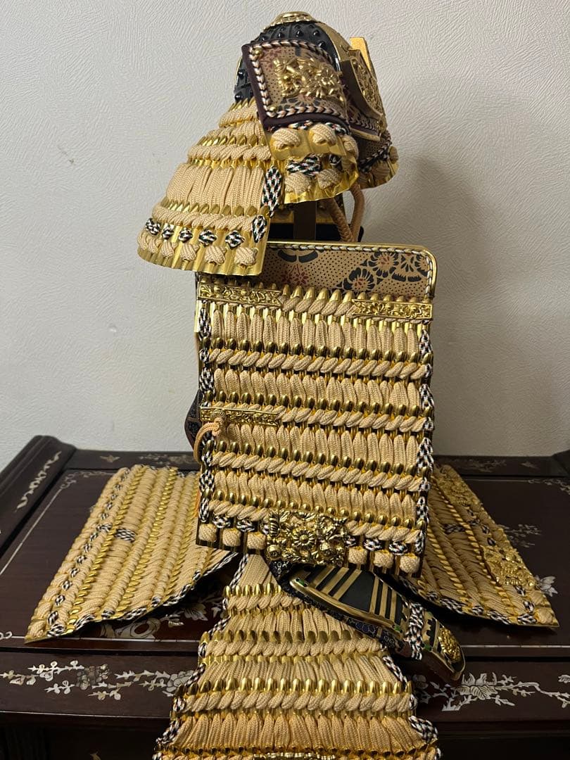 久月監製　津田蓬生作　3本の矢　五月人形　兜飾り　12号春　  子供の日　中古品