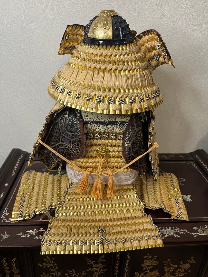 久月監製　津田蓬生作　3本の矢　五月人形　兜飾り　12号春　  子供の日　中古品