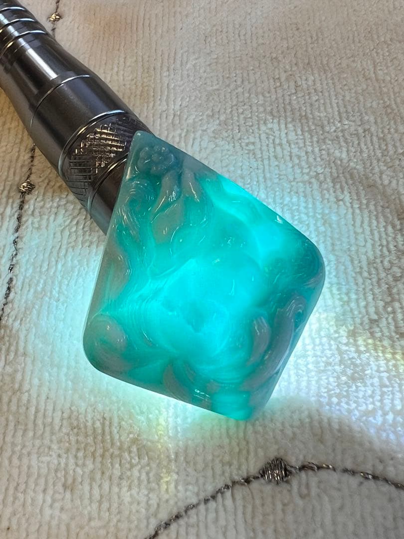 希少 特選 九尾 ラリマー 置物 - メルカリ