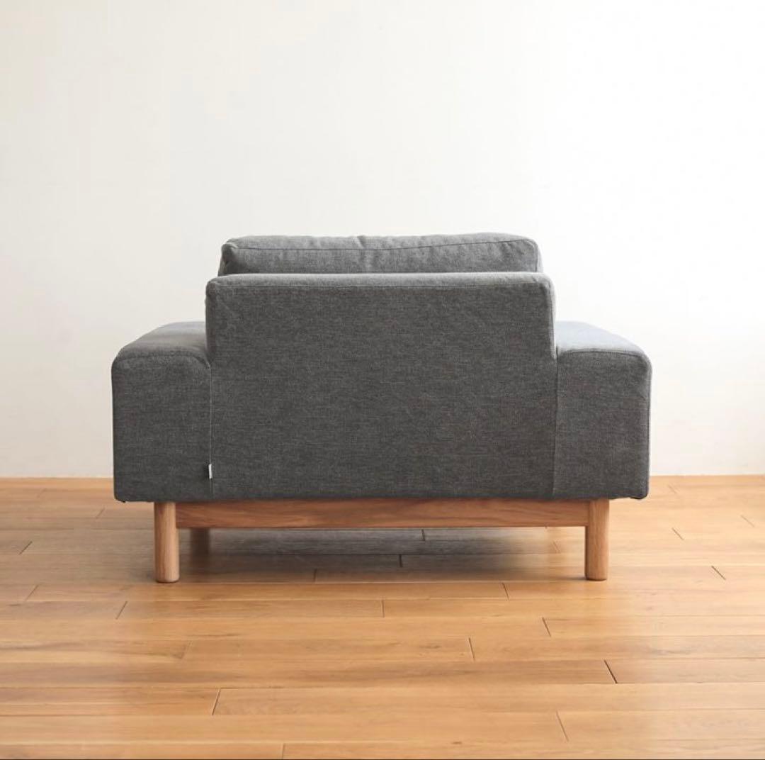 【ほぼ未使用】sieve ソファー bulge sofa 1seater グレー