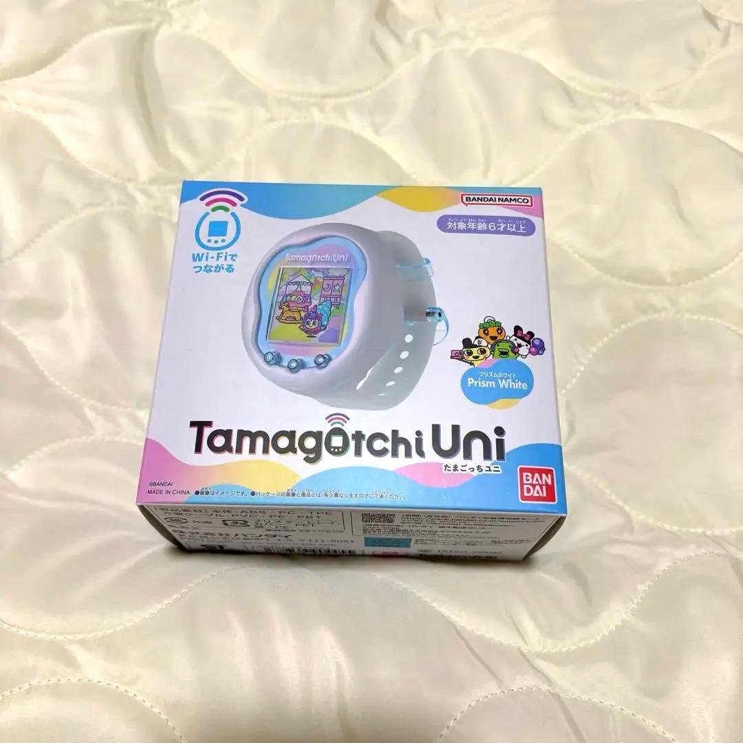 Tamagotchi uni prism white 開封済み - メルカリ