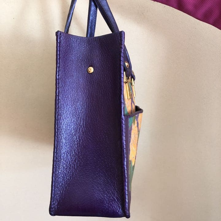 レザークラフト　花柄　手作りです⭐︎