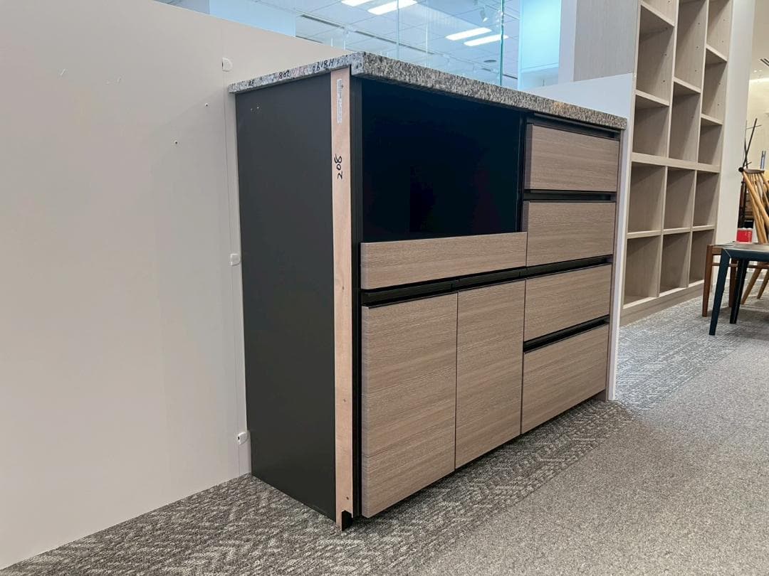 H7916☆展示品☆タカラスタンダード☆食器棚☆レンジボード☆システム収納☆