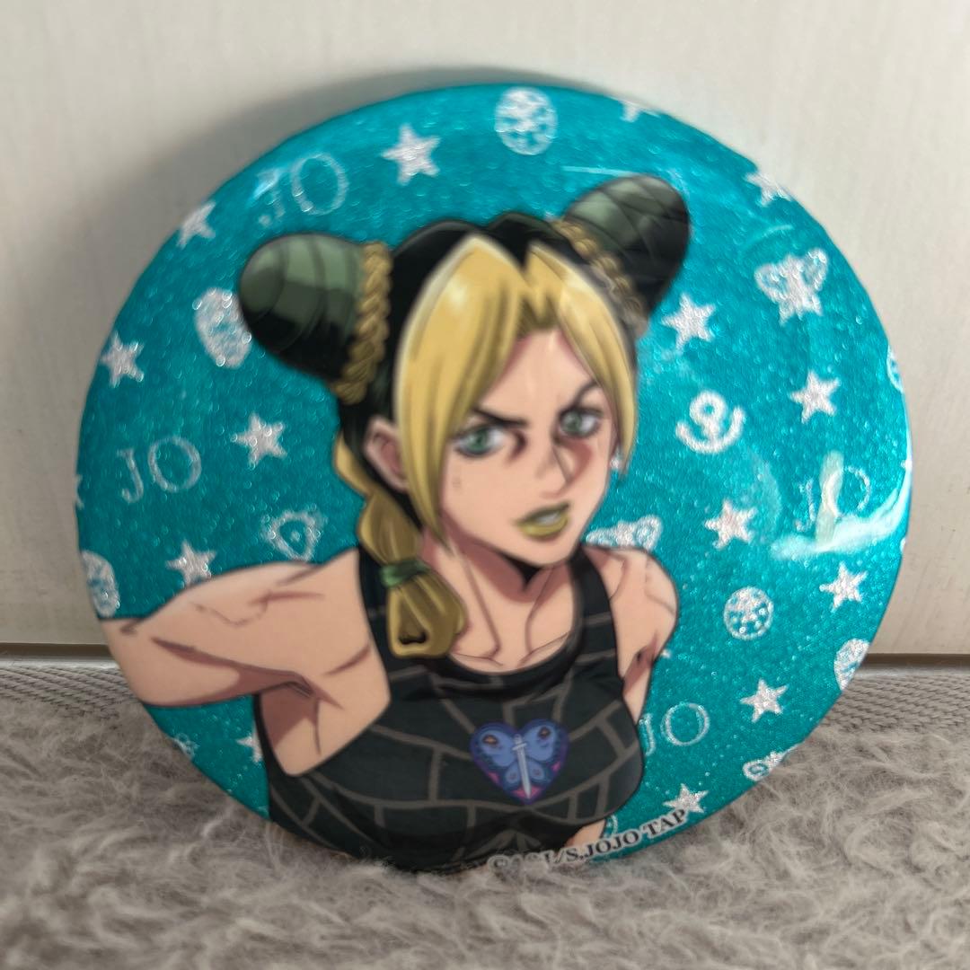 ジョジョの奇妙な冒険 空条徐倫7.5mmグリッターバッジJOJOWORLD3
