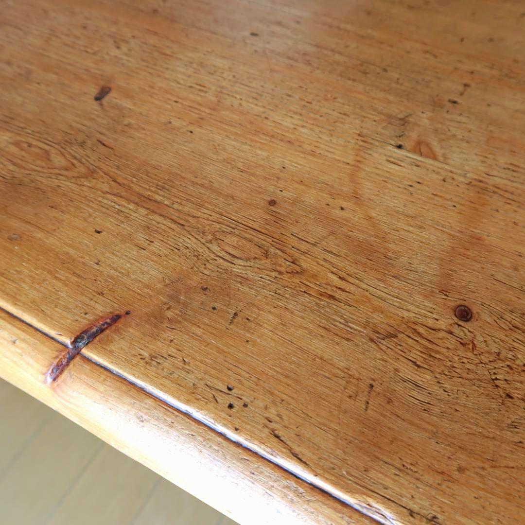 英国　アンティークパイン　ローテーブル　オールドパイン　たのメル便　送料込♡