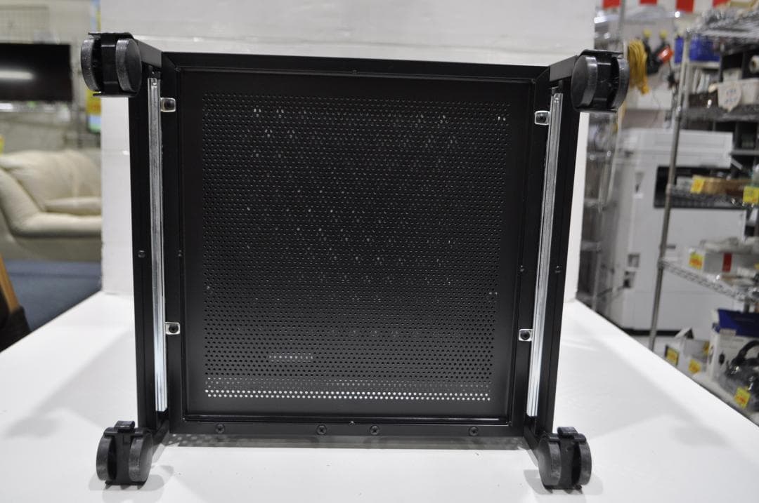 【中古品】Bauhütte （バウヒュッテ）ゲーム機収納ラック 4段 ブラック