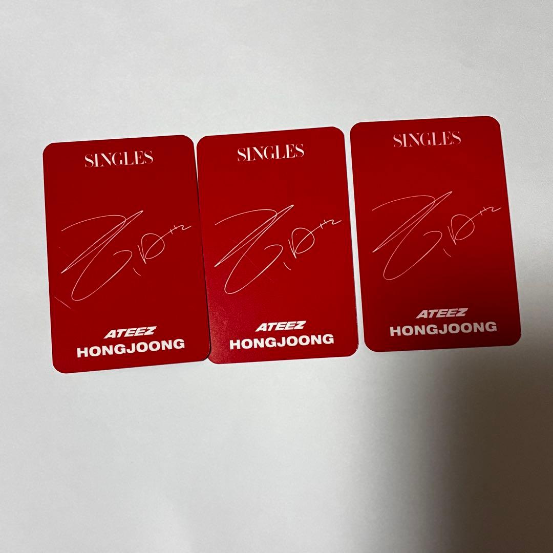 ATEEZ ホンジュン Singles JAPAN トレカ | Shop at Mercari from Japan