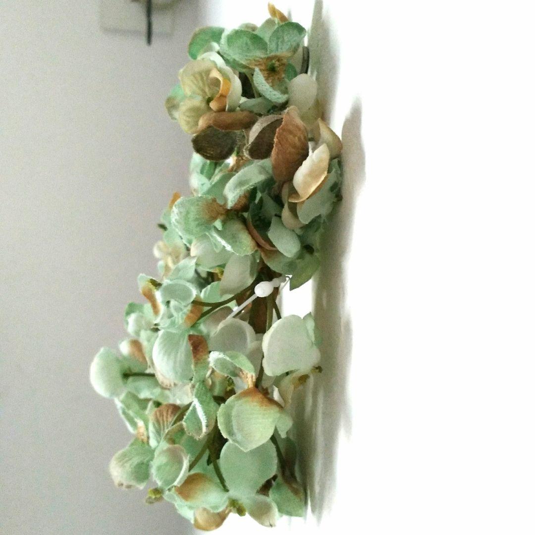 新品未使用☆春色のリース、A