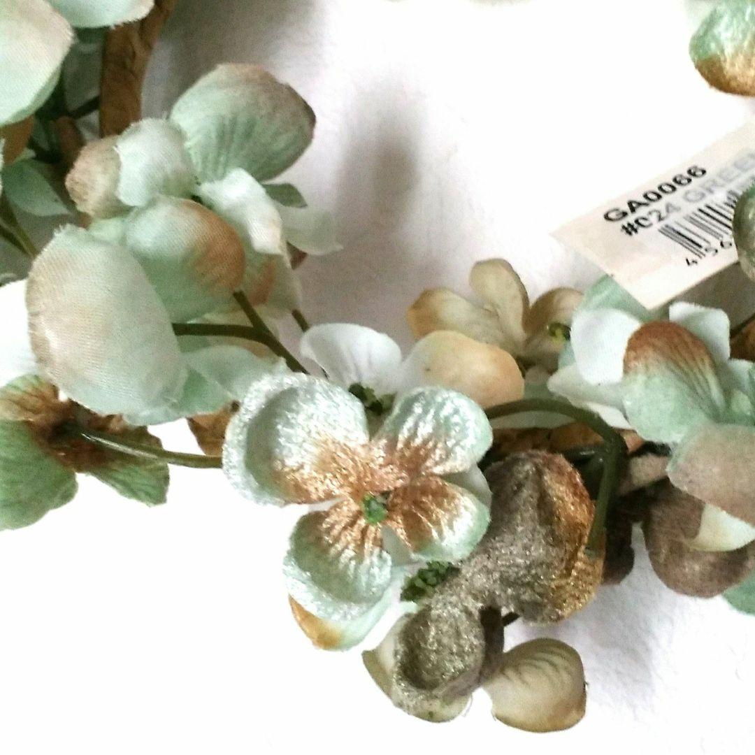 新品未使用☆春色のリース、A