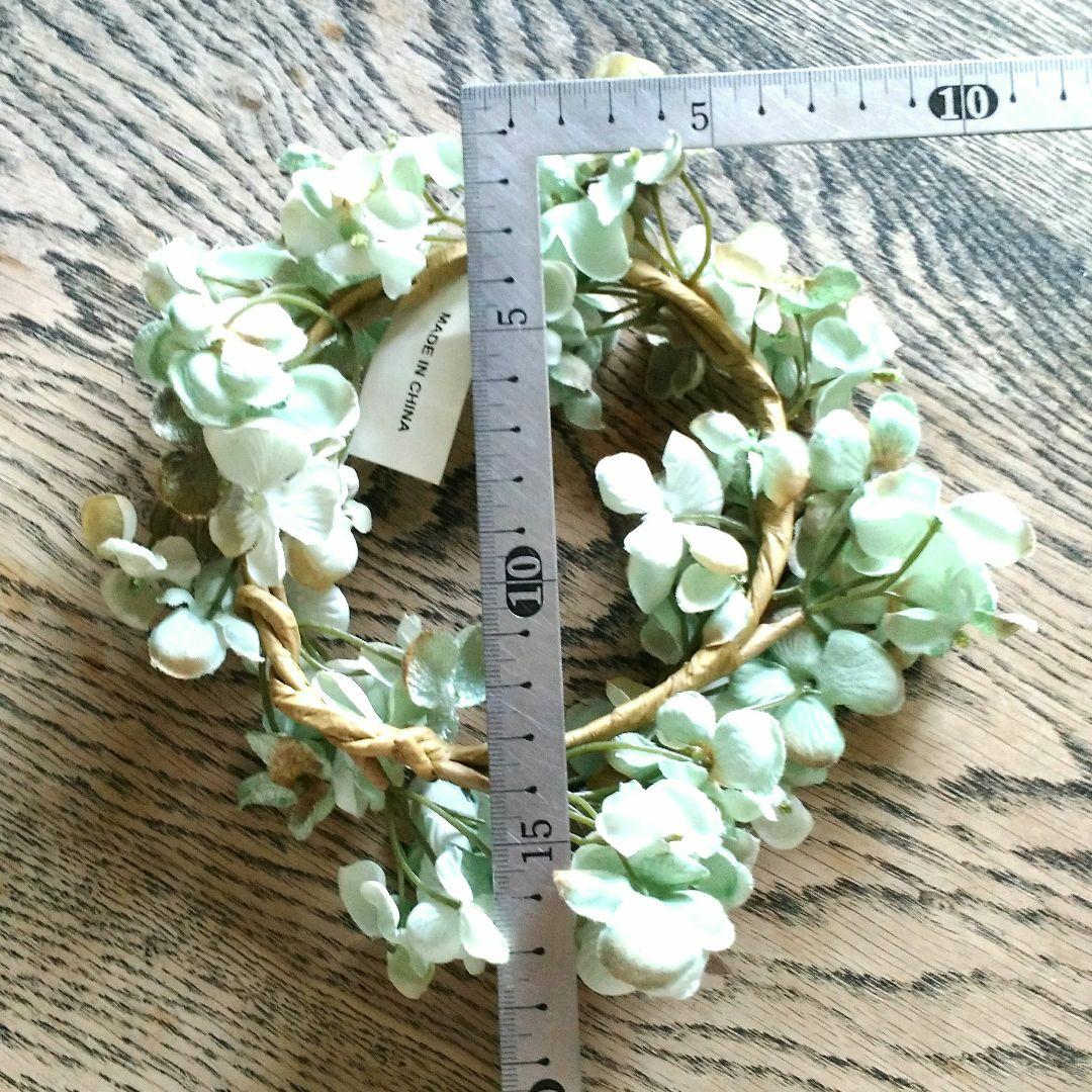 新品未使用☆春色のリース、A
