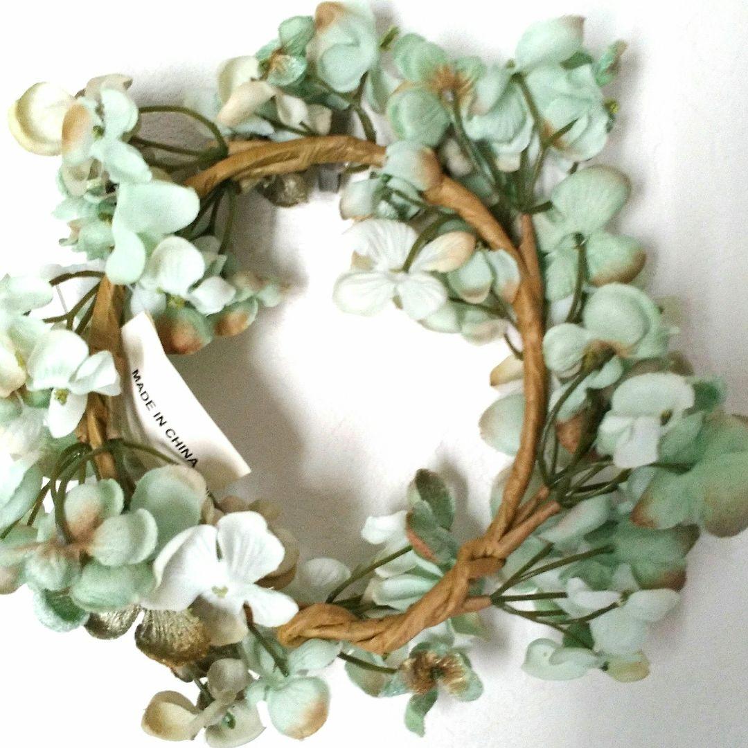新品未使用☆春色のリース、A