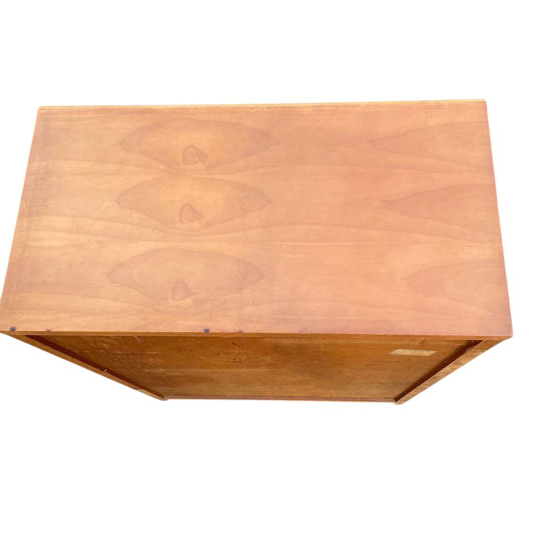 maruni 姫路マルニ　ラタン調　キャビネット 電話台　棚 レトロ タンス