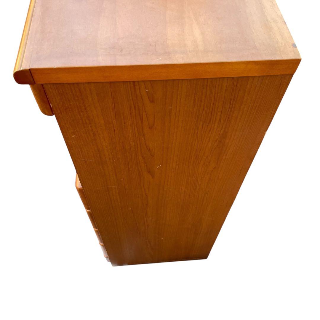 maruni 姫路マルニ　ラタン調　キャビネット 電話台　棚 レトロ タンス