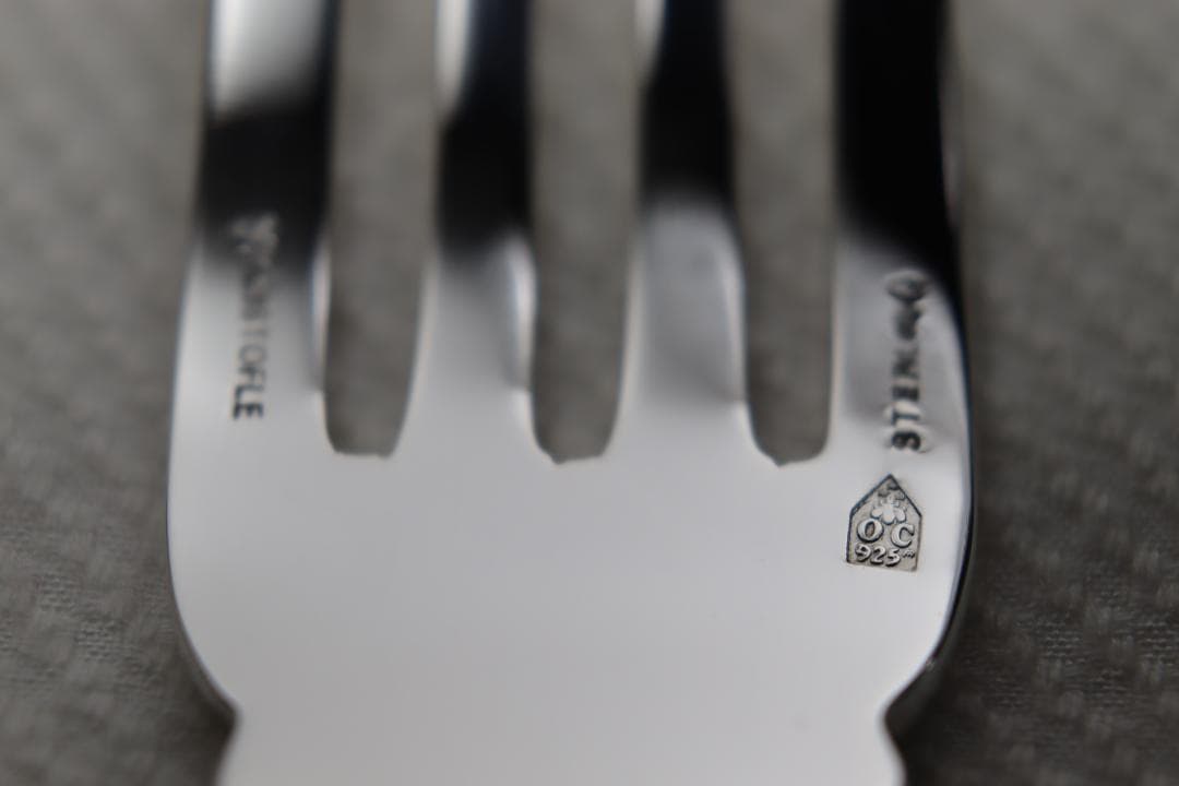 クリストフル■スターリング925製フィッシュフォーク■ジュベール■極上の個体です