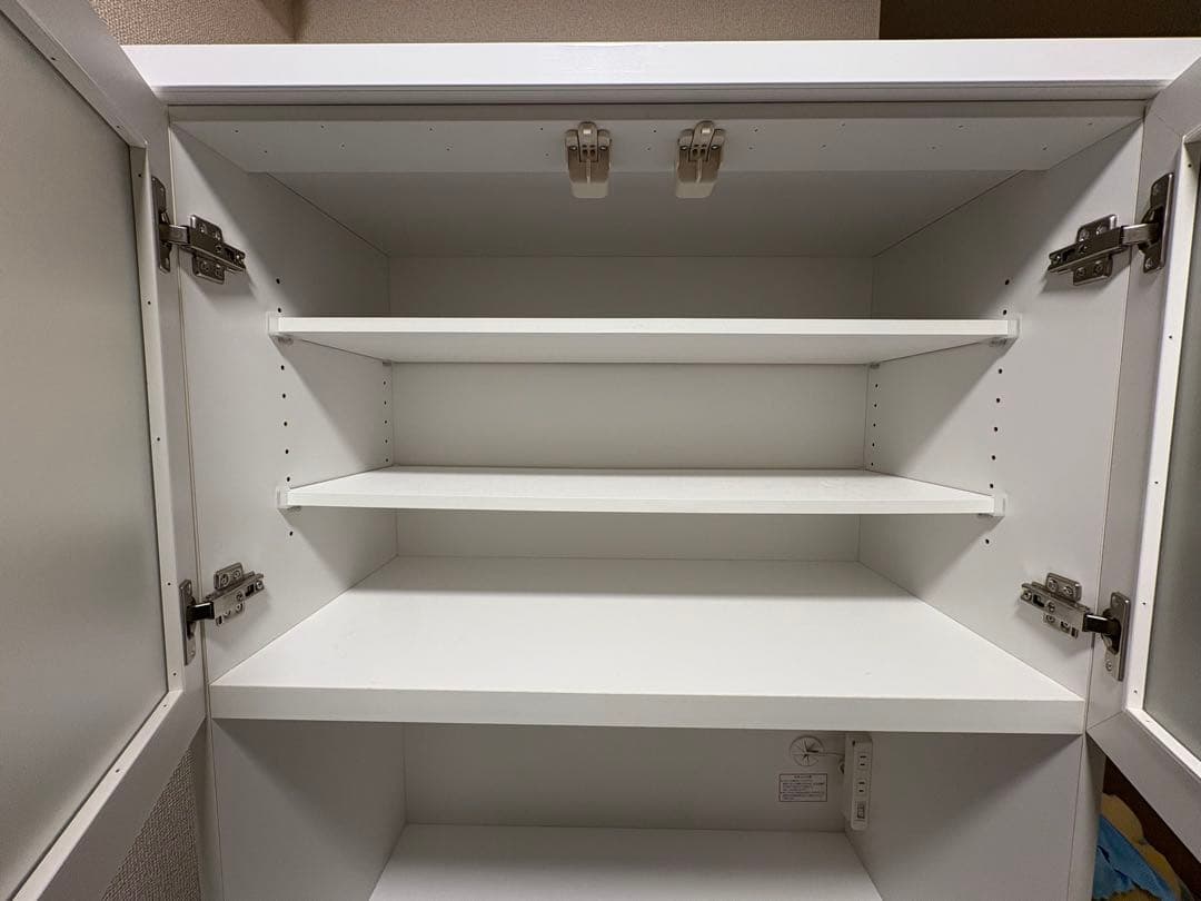 キッチンボード(ニトリ コパン T 80KB WH)