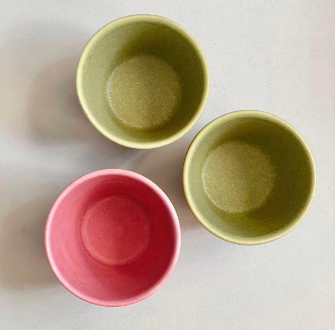 吉村和美さん フリーカップ コーヒーカップ 蕎麦猪口 2点セットで