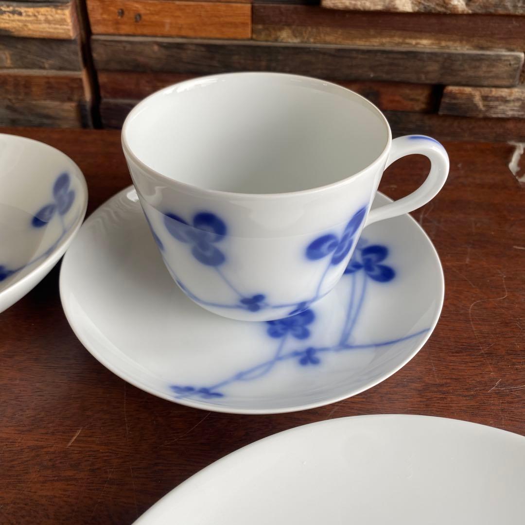 OKURA 大倉陶園　ハピネス　ティータイムセット