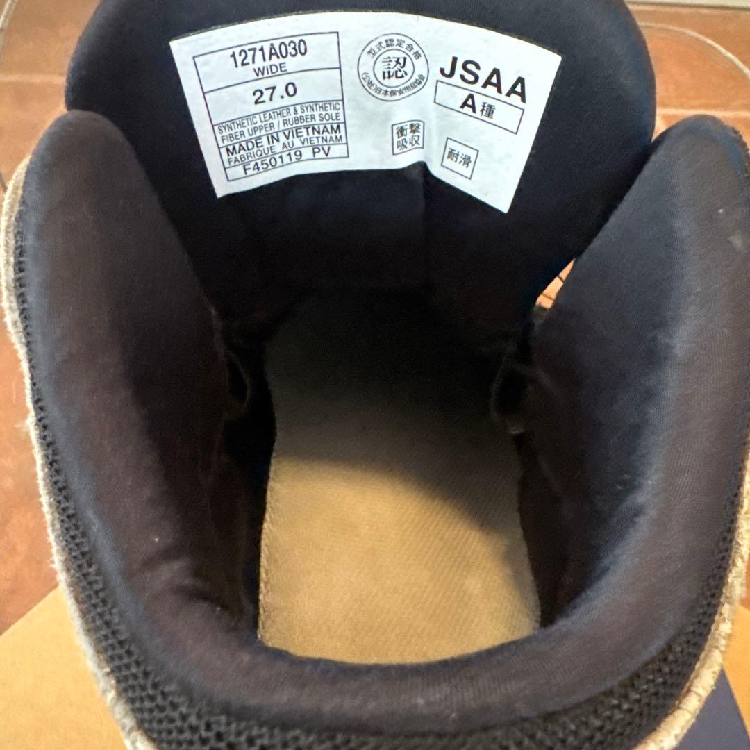 asics 安全靴 1271A030 27.0 (ワイド)