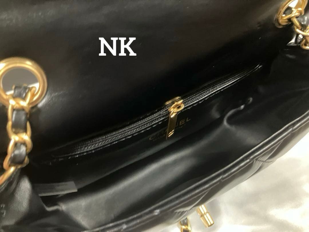 ブラック ハートチェーン シャネル ノベルティ ショルダーバッグ VIP 2