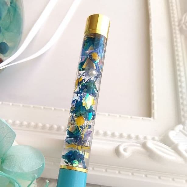 アロマワックスサシェ＆ハーバリウムボールペンsummerセット#228