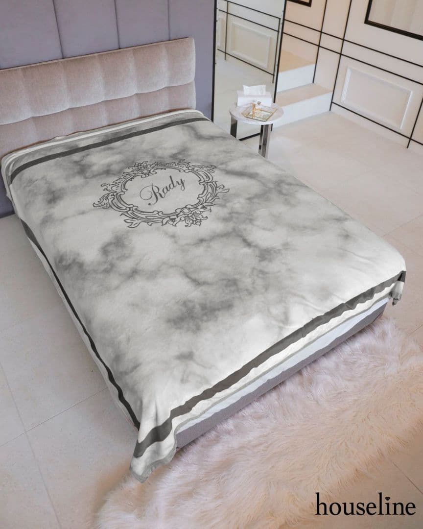 【新品未開封】Rady　大人気希少♡　大理石柄毛布︎　♥︎ダブルサイズ︎♥︎