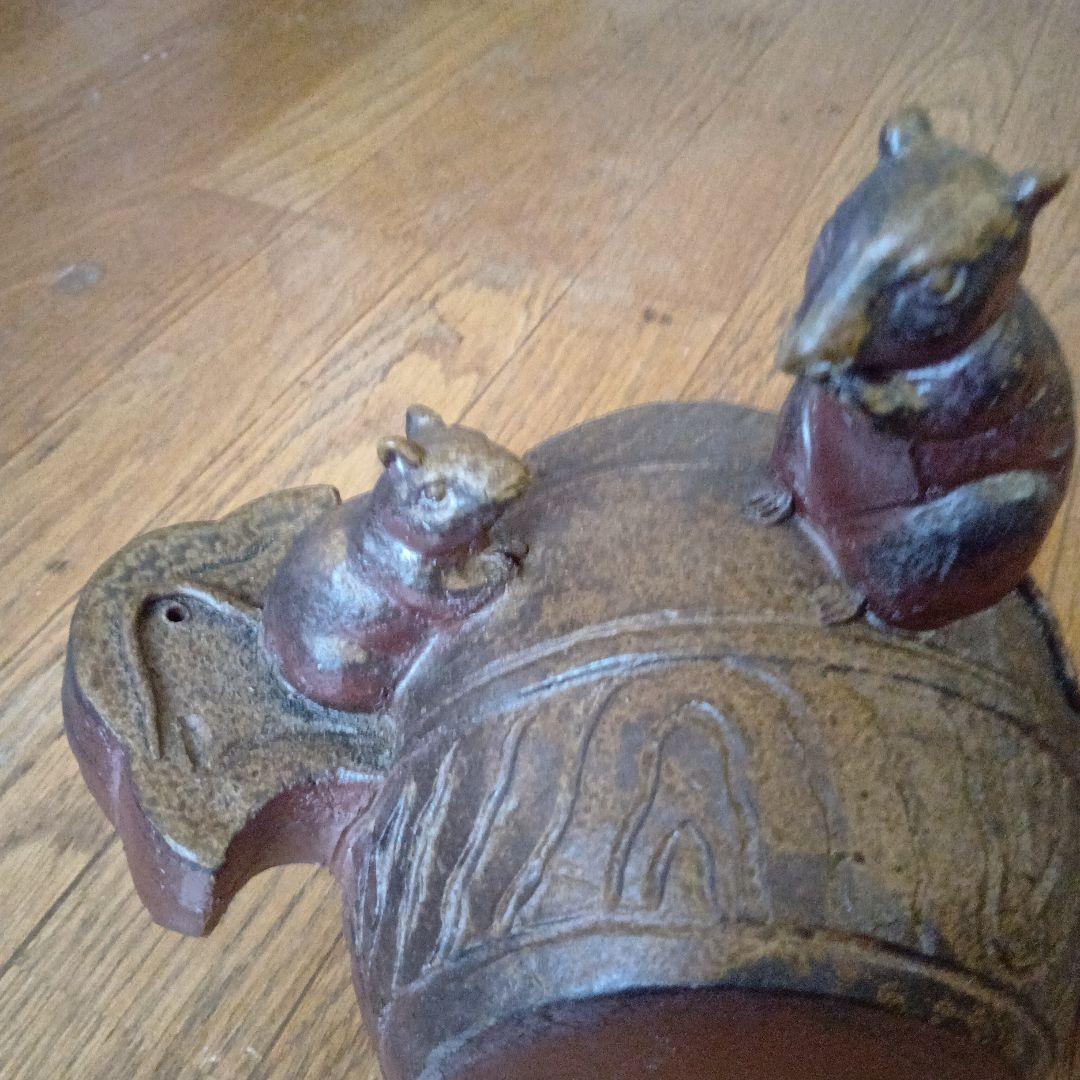 備前焼干支ねずみ小野田瑞穂作