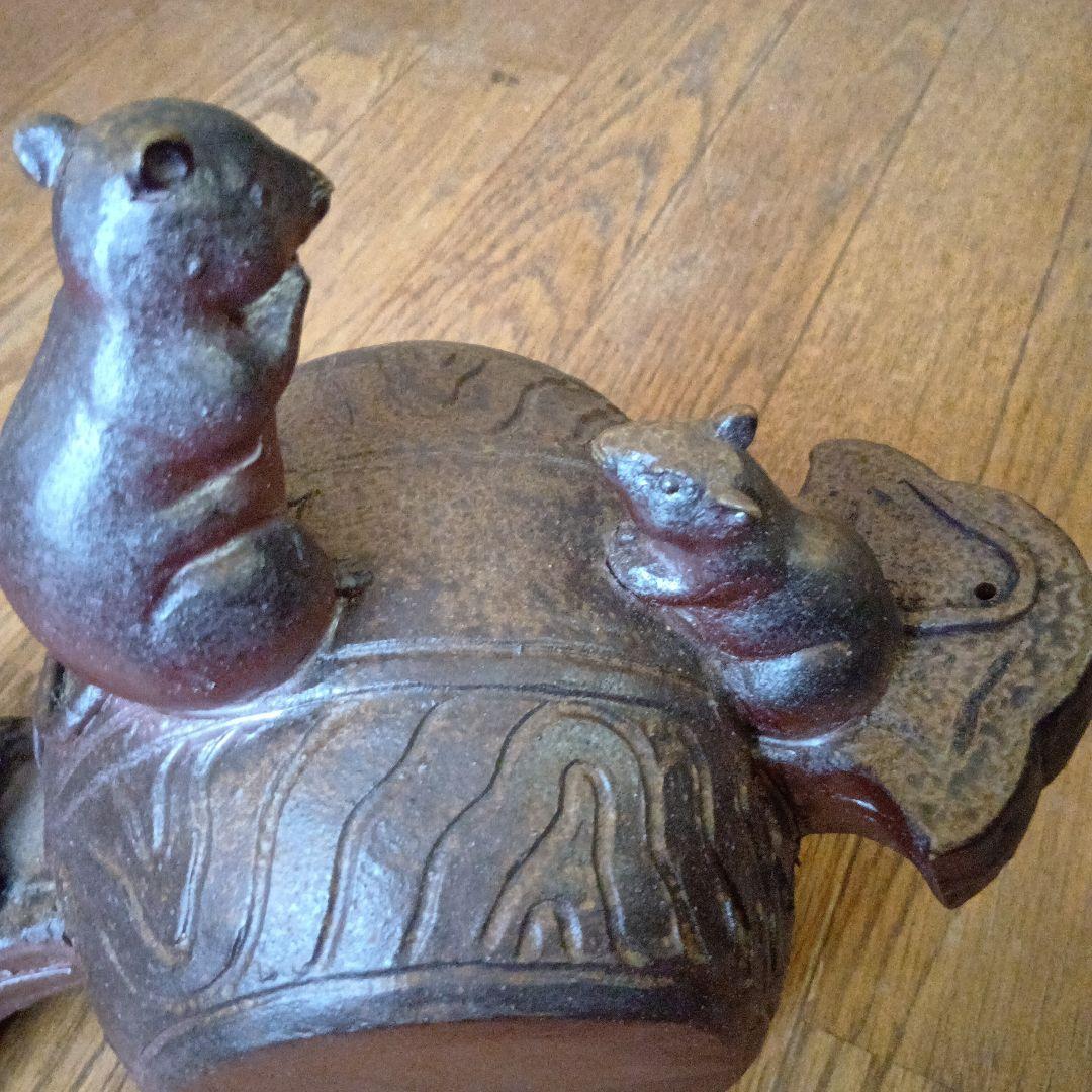 備前焼干支ねずみ小野田瑞穂作