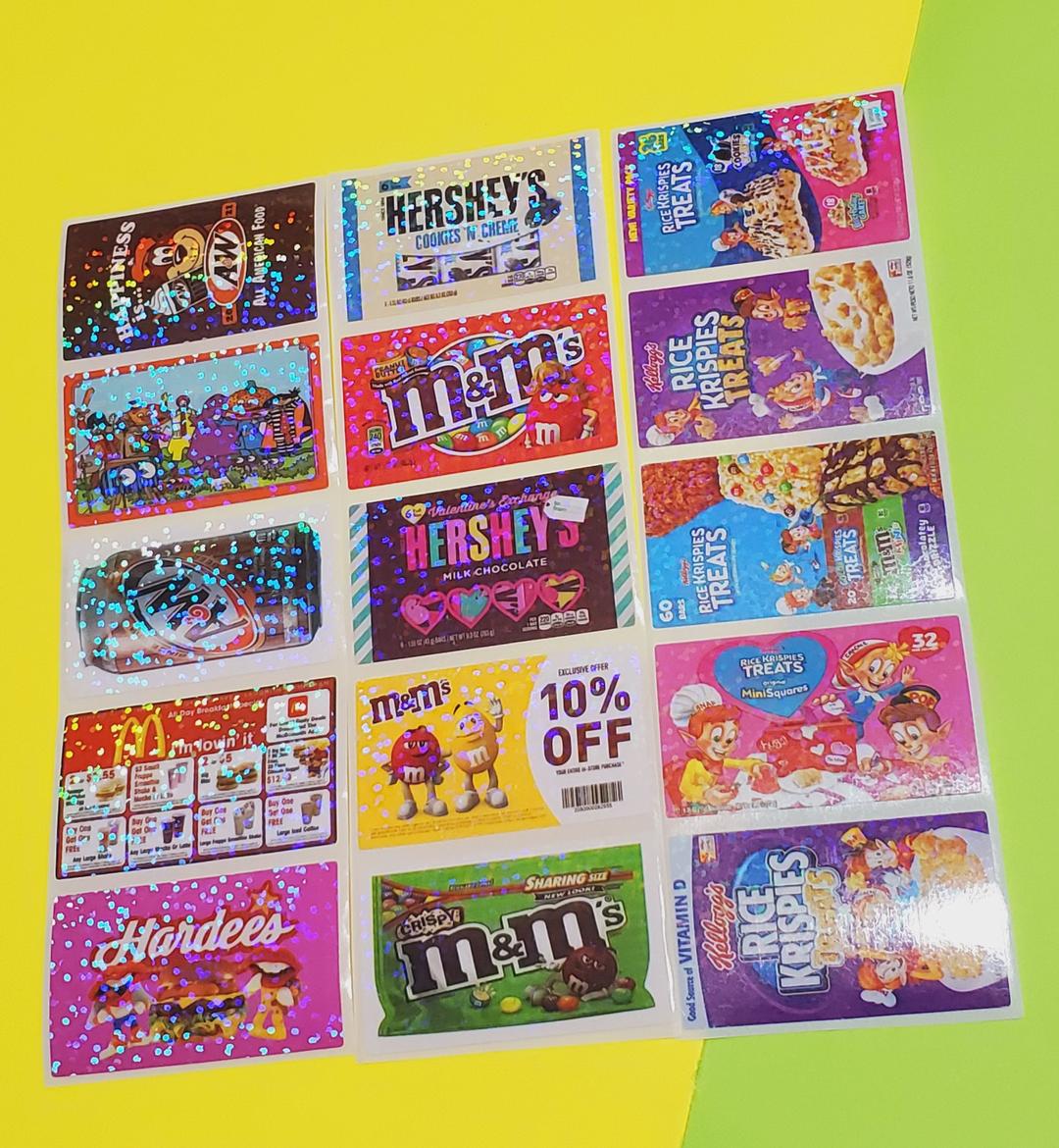 ♡海外パッケージ ロールシール♡90枚 - メルカリ