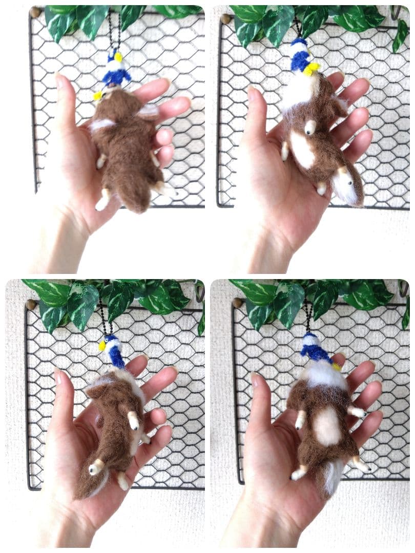 羊毛フェルト　チワワ　フレンチブルドッグ