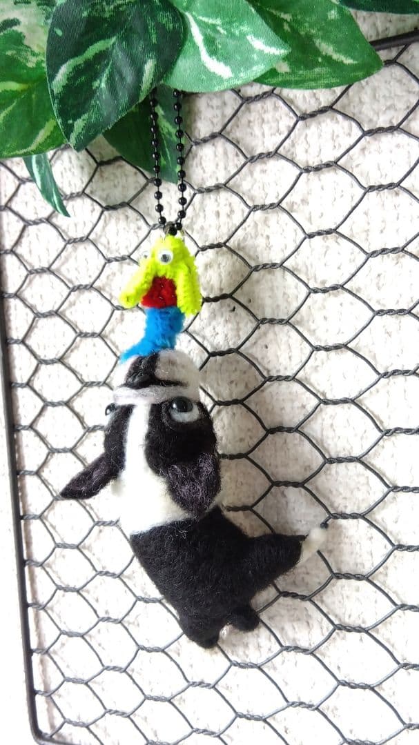 羊毛フェルト　チワワ　フレンチブルドッグ