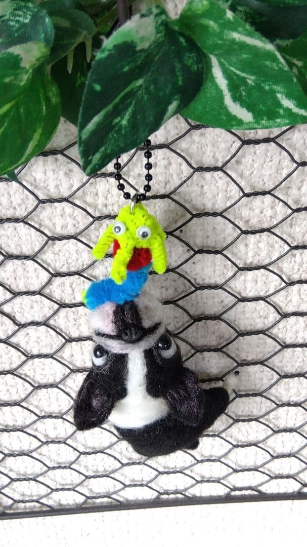 羊毛フェルト　チワワ　フレンチブルドッグ