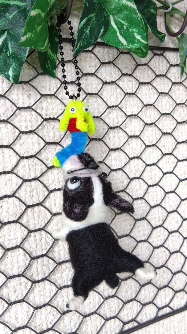 羊毛フェルト　チワワ　フレンチブルドッグ