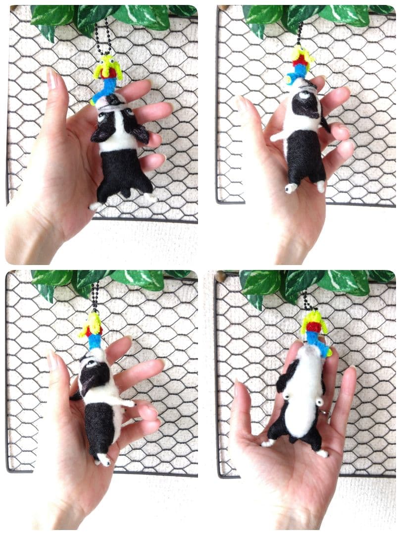 羊毛フェルト　チワワ　フレンチブルドッグ