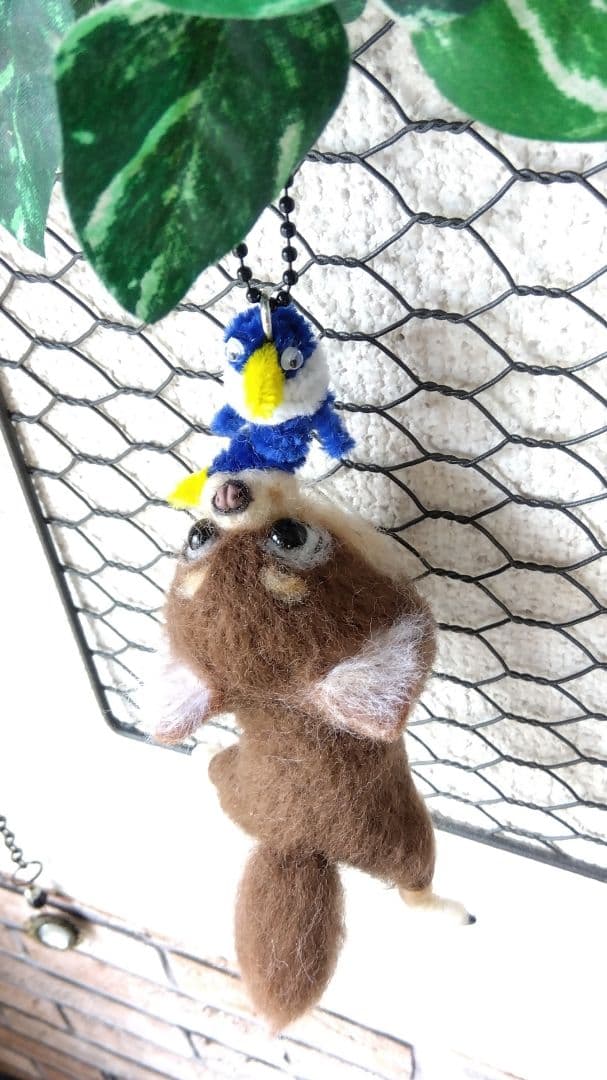 羊毛フェルト　チワワ　フレンチブルドッグ