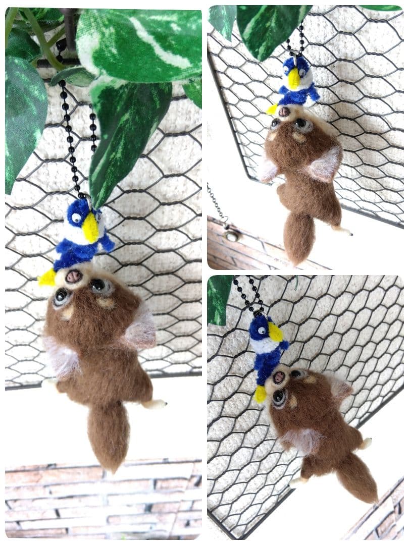 羊毛フェルト　チワワ　フレンチブルドッグ