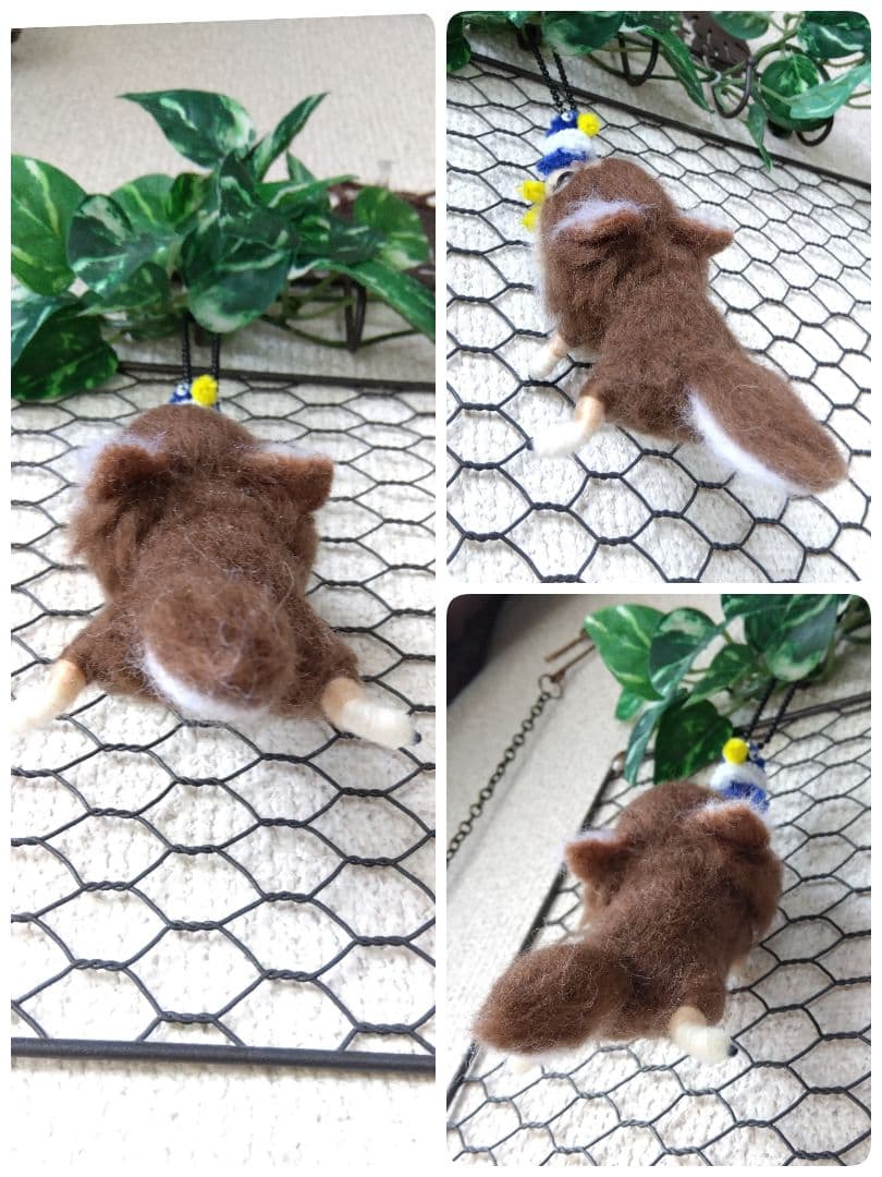 羊毛フェルト　チワワ　フレンチブルドッグ