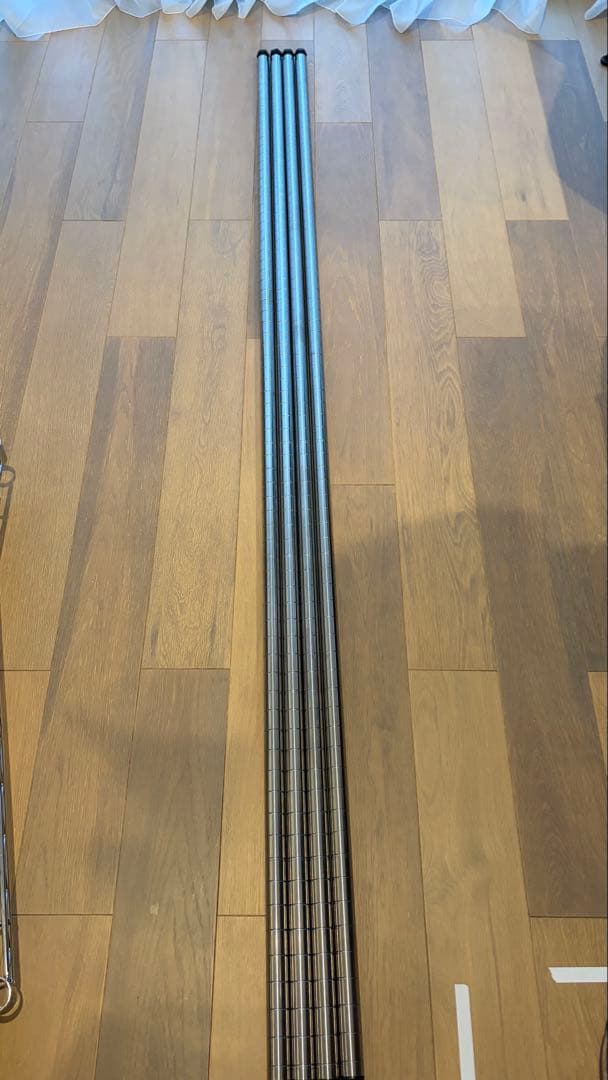 エレクター　ポール　190cm 4本セット　引き取り専用