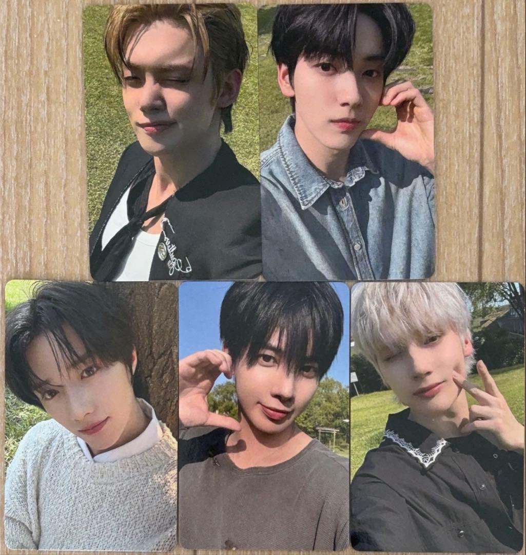 TXT ACT:TOMORROW MOAゾーン FC限定トレカコンプセット星付き - メルカリ