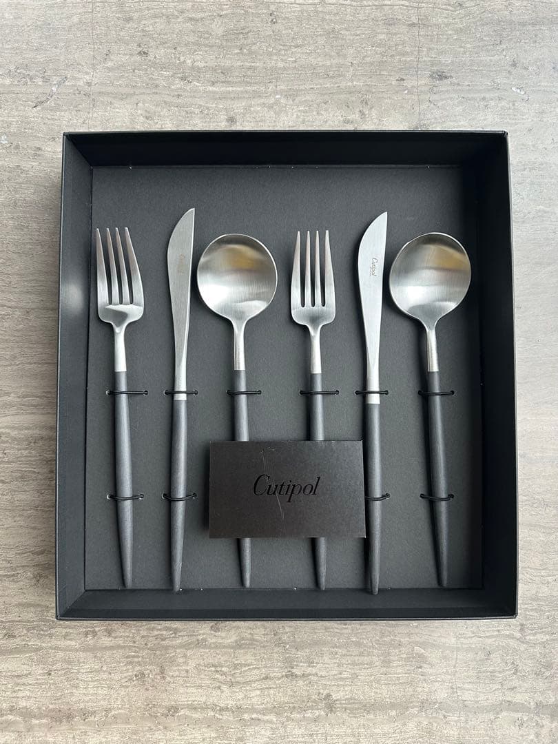 新品未使用　Cutipol カトラリーセット 6点