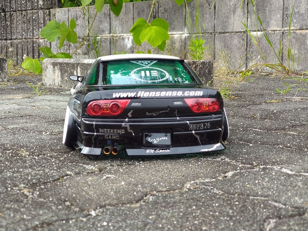 最終価格】アディクション D-MAX 180SX 製作済ラジコンボディ - メルカリ