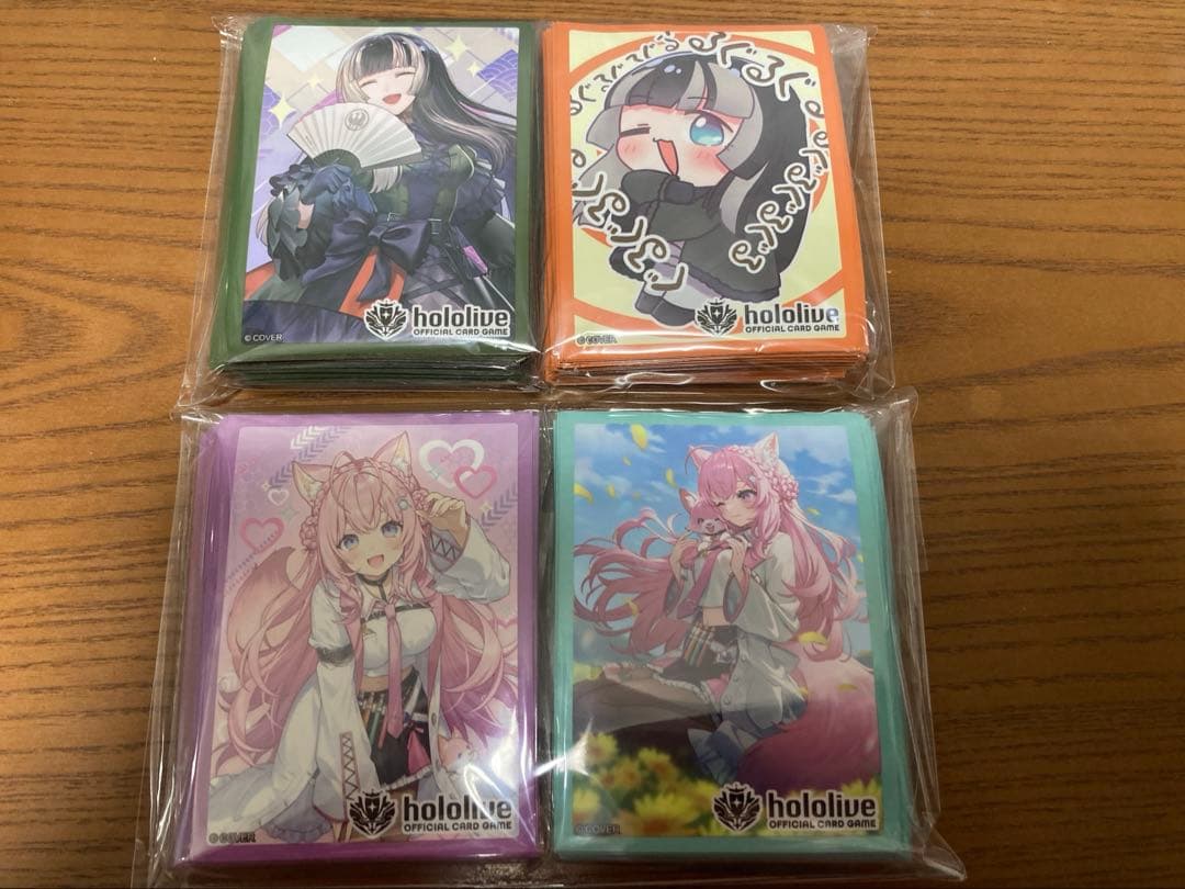 ホロカ スリーブ こより らでんセット 新品未開封 博衣こより 儒烏風亭