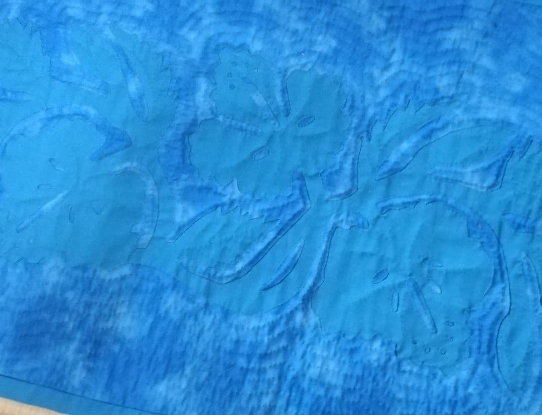 ハワイアンキルトタペストリーハイビスカス