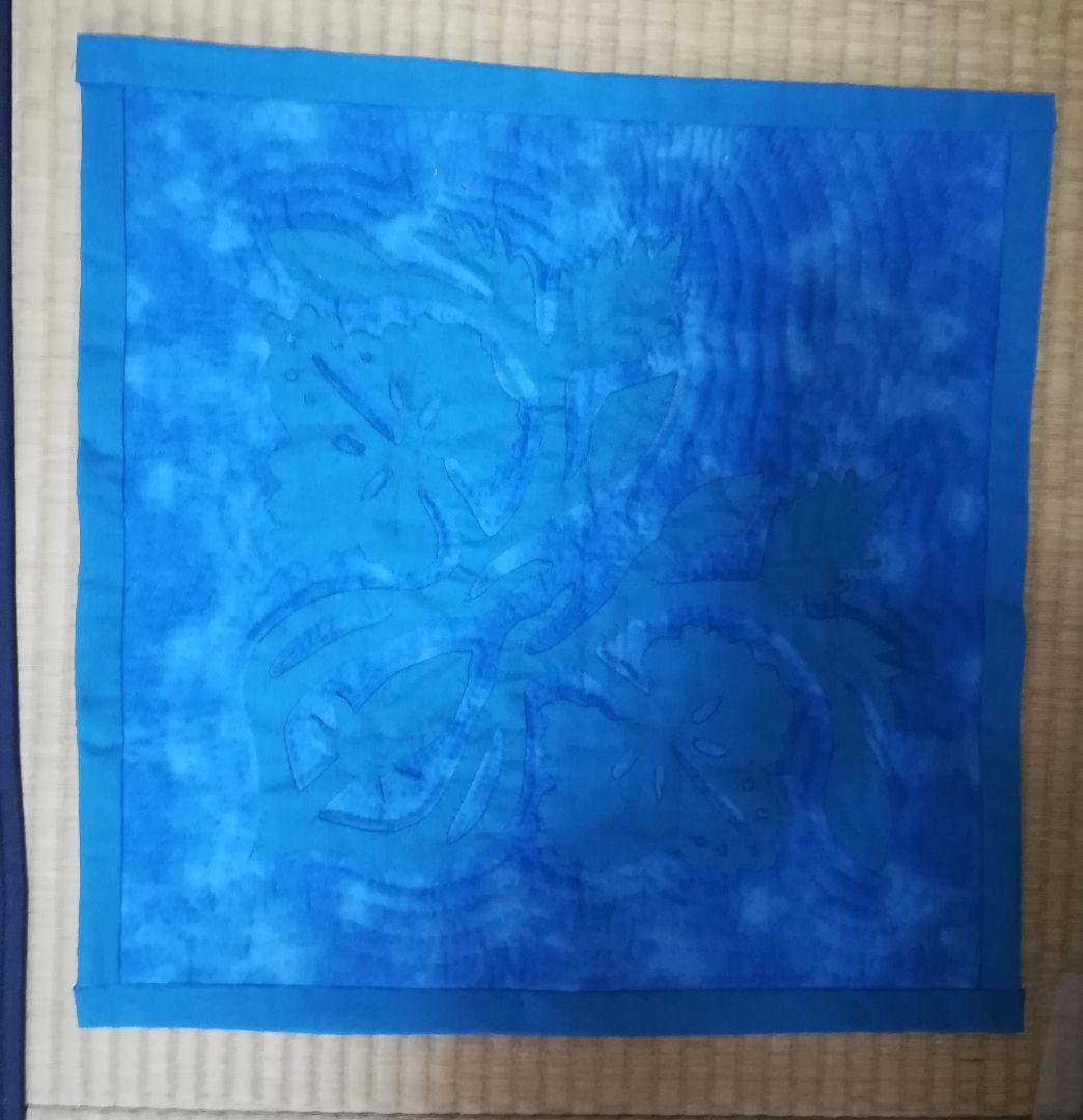 ハワイアンキルトタペストリーハイビスカス